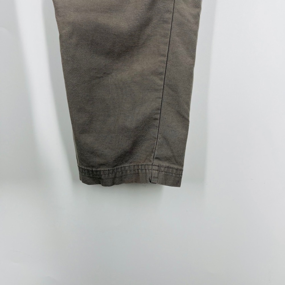 Roark Revival Mens Layover Travel Pants Grey Olive Drawstring Zip Pockets 32 - Picture 6 of 16